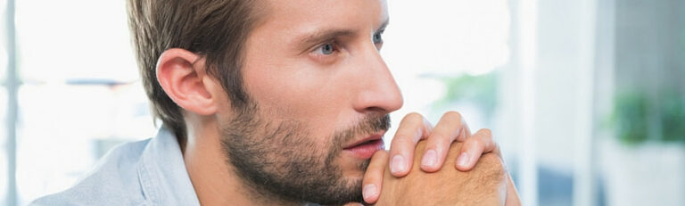Mental Health Disorders - Man Praying