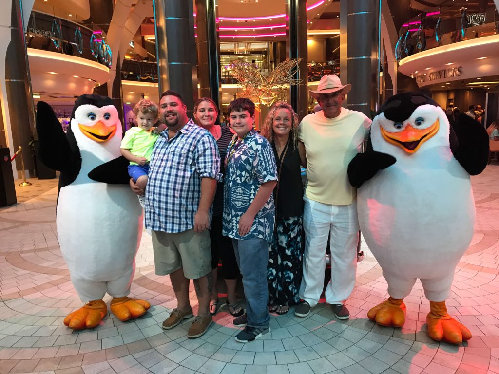 Family visiting and reuniting during weekend family recovery program